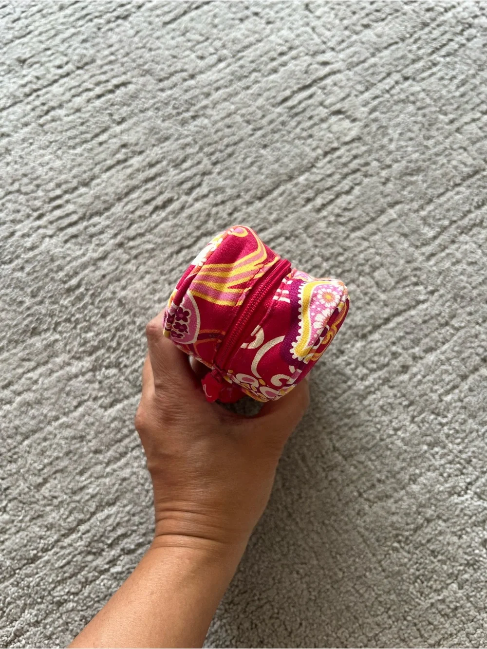 Vera Bradley Pink Floral Paisley Eyeglass Case